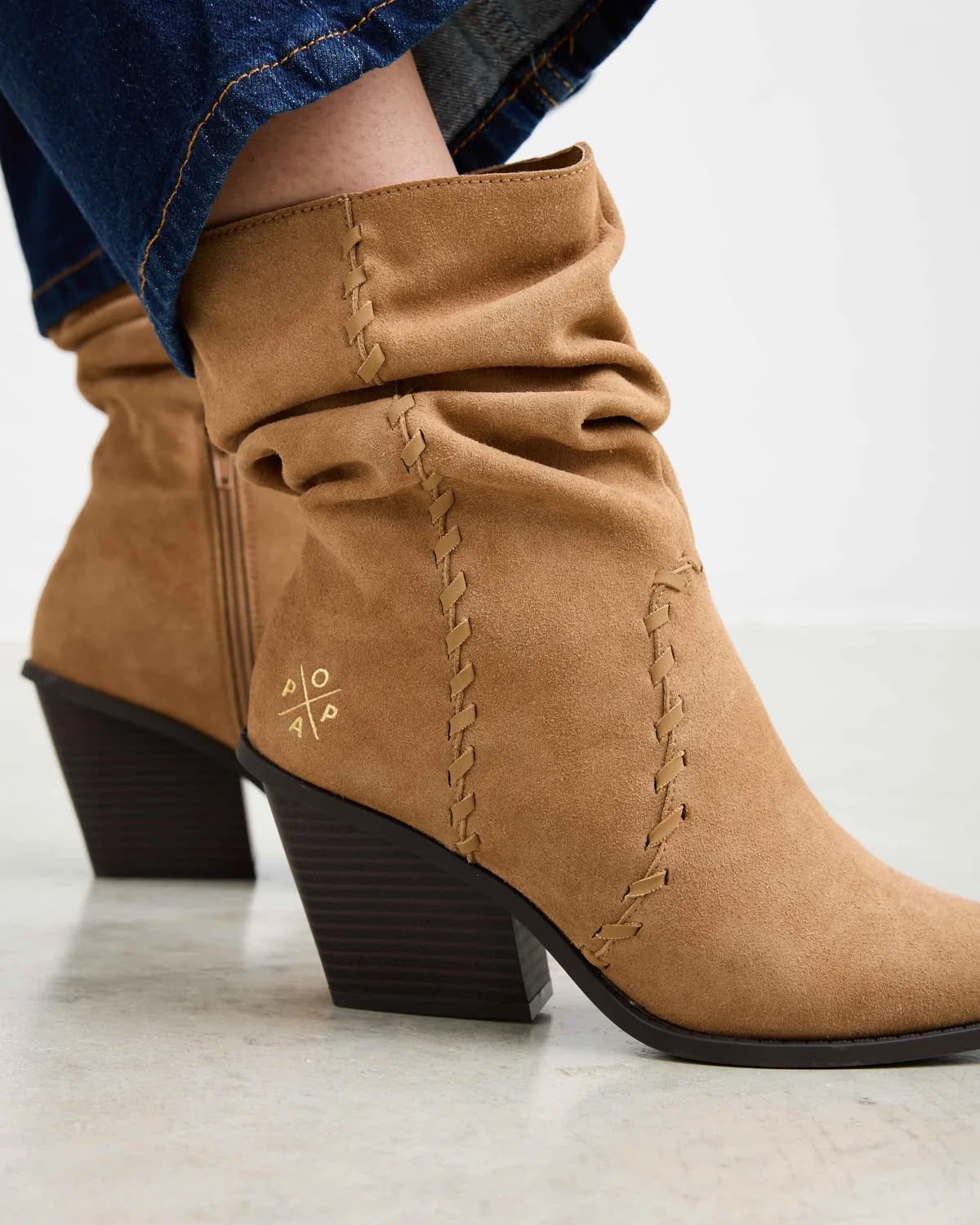Bota beige Allende - Foto 2